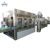 China 1 Gallon Automatic Water Filling Machine 12 Filling Head 4 Capping Head factory
