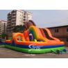 China 9x9m outdoor big jungle lion kids inflatable fun park with slide for fun parties from Sino Inflatables factory