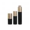 China Luxury 15 ml５0 ml Black Empty  Cosmetic Acrylic Twist Airless Bottle for Serum factory