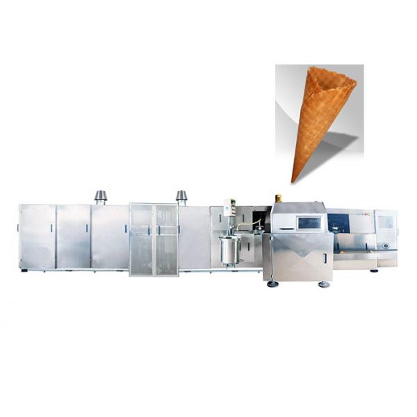 Quality Nozzle Type Ice Cream Production Machine , Automatic Wafer Making Machine Customized for sale
