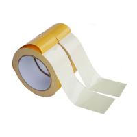 China Double Sided Adhesive Mesh Cloth Yellow Carpet Tape For Bonding Carpet Or Rug factory