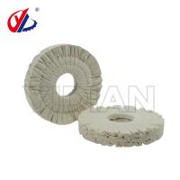 China 160x50x20 Woodworking Machine Spares Cotton Polishing Wheels For Edgebander factory