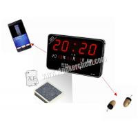 China Electronic Calendar Poker Scanner With Hidden Camera For Poker Cheating for sale