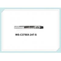 China Cisco WS-C3750X-24T-S Ethernet Network Switch , 24 Port Ethernet Switch factory