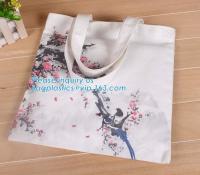 China College student's bag custom logo large space plain canvas tote bag,Promotional printed canvas wine custom cotton shoppi factory