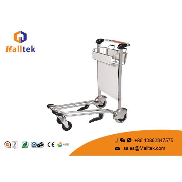 Quality Metal Movable Fold Up Luggage Cart Platform Structure High Load Capacity for sale