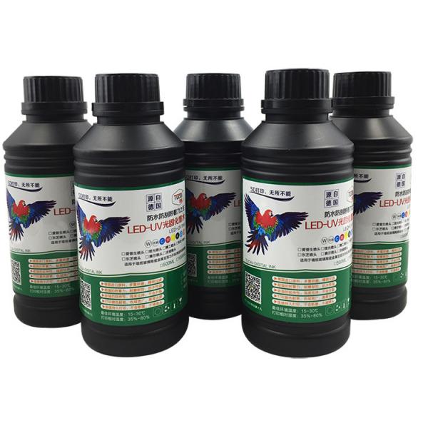 Quality Strong Adhesion EPSON UV Ink Low Smell Uv Dye Ink 500ML/Bottle  For Epson Printing for sale