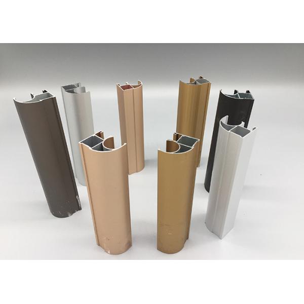 Quality Custom Color 6063 T5 Anodized Aluminum Profiles Oxidation Resistance ROHS / SGS for sale