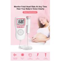 Quality Portable Doppler Monitor Fetal Doppler Machine Baby Heartbeat Monitor For for sale