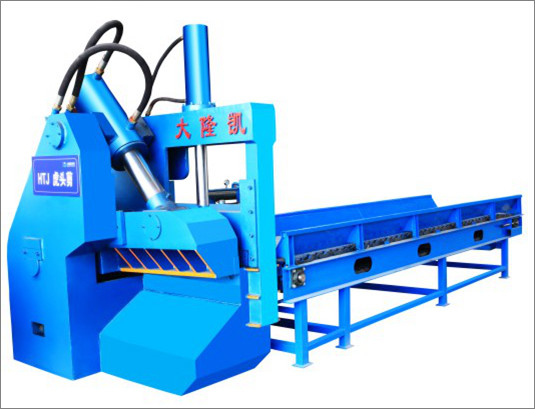 Quality Htj Tiger Shear Scrap Metal Shear Safety Operation Movable Hydraulic Drive for sale