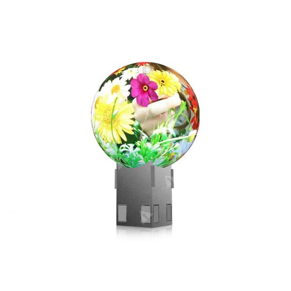 Quality Outdoor IP65 6mm Led Display Ball SMD Full Color Led Screen Ball for sale