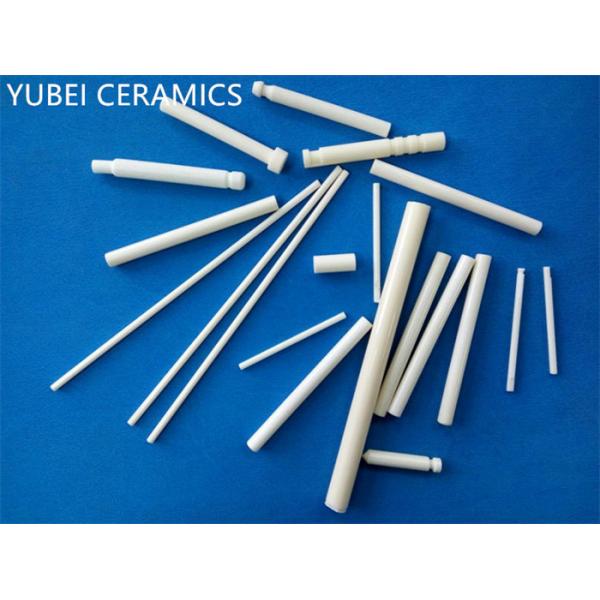 Quality Custom Ivory Aluminum Oxide Ceramic Rod High Temperature Resistance for sale