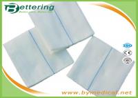 China Cotton Medical Wound Dressing Gauze Swab , Wound Care Pads For Absorbing Fluids factory