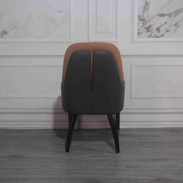 Quality Thick Soft Velvet Fabric Dining Chair SUS201 With Elastic Sponge for sale