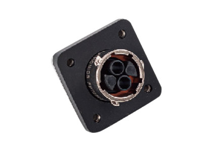 Rectangular Emi Plug EMI Shielded Battery Terminal Mount Busbars , USCAR-2 Male Female Plug ...