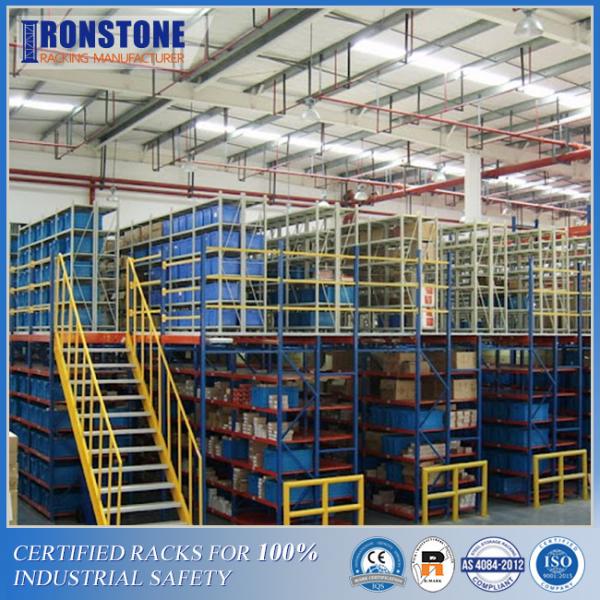 Quality High Quality Mezzanine Floor Steel Storage Pallet Racking Industrial System for sale