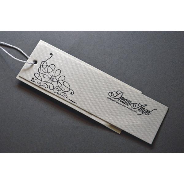 Quality paper hangtag / Custom cheap custom clothing labels for sale