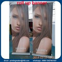 China 85x200cm Luxury Aluminum Retractable Banners factory