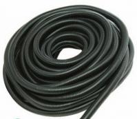 China Black Corrugated Flexible Tubing , Black Corrugated Pipe Fire Resistant Hose factory