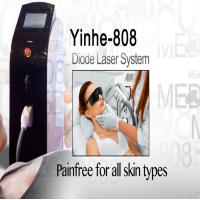 Quality 755nm 1064nm DPL Laser Hair Removal Diode Rf Skin Tightening Device for sale