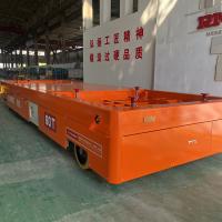China 60T Electric Transfer Cart Workshop Foundry Machinery For Large Cargo factory