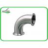 China Stainless Steel Sanitary Pipe Fittings Bends Pipe Fitting High Pressure Resistant factory