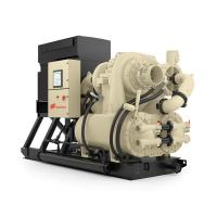 Quality Lubricated Air Centrifugal Compressor , 380V Centrifugal Air Conditioning for sale