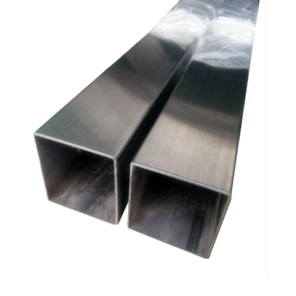 Quality 310S 316L Welded Rectangular Steel Pipe / Bright Annealed Stainless Steel Tube for sale