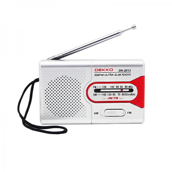 Quality Private model Portable AM FM Radio OEM LOGO Color 2 Band ABS With Speaker for sale
