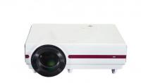 China HD LED Multimedia Projector Beamer USB Built In Speaker 2800 Lumens Real 720p factory