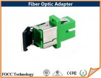 China Wireless LAN / CATV FTTH Fiber Optic Cable Adapter / SC wtih shutter Adapter factory