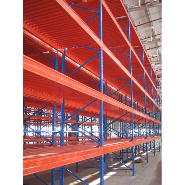 Quality Warehouse Heavy Duty Pallet Racking 50.8mm Pitch with 10 Years Warranty for sale