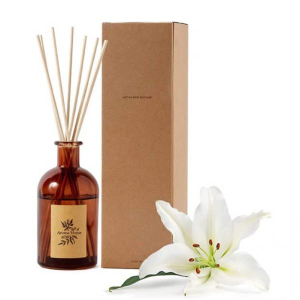 Quality Personalised Amber Fragrance Large Reed Diffuser Sticks 120ml for Room for sale