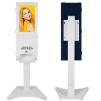 Quality Android Face Recognition Temperature Measurement LCD Advertising Kiosk 21.5 Inch for sale