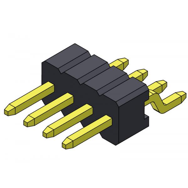 Quality 1.27mm Pin Female Header Connector Universal Pin Connector R/A 1*3PIN To 1*33PIN for sale