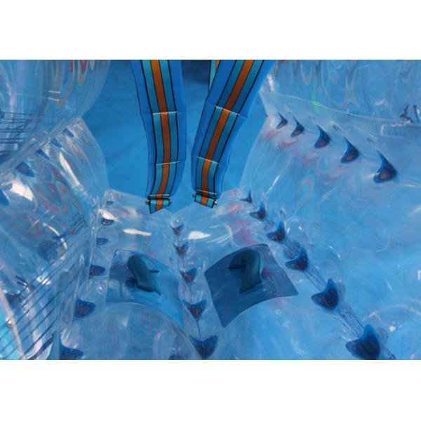 Quality Transparent Color Inflatable Bubble Soccer , 0.8mm Human Bubble Ball Soccer for sale