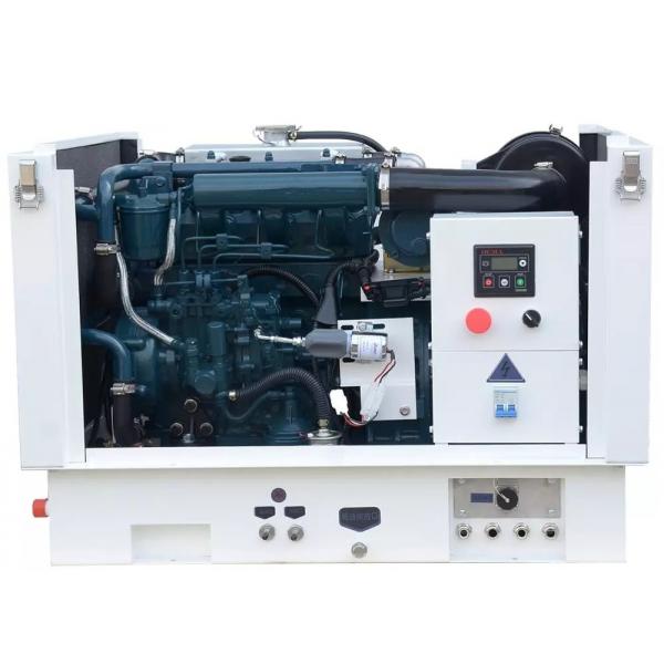 Quality Electric Auto Start 7kw Marine Diesel Generator Enclosure Single Phase 120V Sea Water Pump for sale