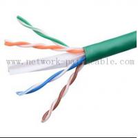 China Green Lan Cable Ethernet CAT6 UTP Cable Cat 6 Plenum Rated Cable factory