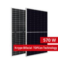China Bifacial All Black PV Module 415w 410w Topcon PV Cell 182mm*182mm for sale