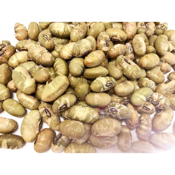 Quality Natural Health Pure Roasted Salted Crispy Green Soya Bean Snacks for sale