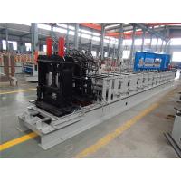 Quality Gcr 15 CZ Purlin Roll Forming Machine Colored Steel Tile Type With 15 Rows for sale