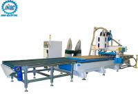 China Loading Unloading CNC Machine Panel Furniture Production Line With Boring Head / Drilling factory