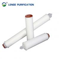 Quality 30 Inch PES Ss Pleated Filter Cartridge With 0.22um PES Membrane For Eye Drops for sale