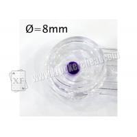 Quality 8mm UV Invisible Ink Contact Lenses , Marked Cards Contact Lenses for sale