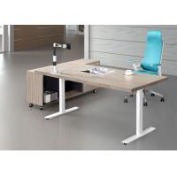 China Height Adjustable Training Room Tables , Training Table Furniture 1800mm Length factory