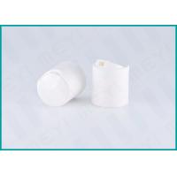 China 24mm White Disc Top Pet Bottle Caps / Shampoo Bottle Cap With Highly Sealed factory