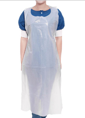 Quality Polyethylene Disposable Plastic Apron Water Resistant For Hospitals for sale
