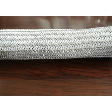 Quality Silver Plated Stainless Steel Braided Sleeving , Braided Stainless Steel Tubing for sale