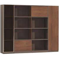 China MFC Panel Wooden Office File Cabinet Decorative  L800*W416*H1800mm factory