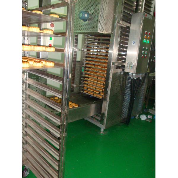 Quality ISO 9000 Semi Automatic Cake Production Line For Egg Yolk Pie for sale